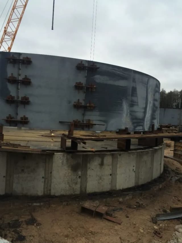 Degvielas rezervuāru būvniecība, Aviācijas bāze Lielvārde - image 2