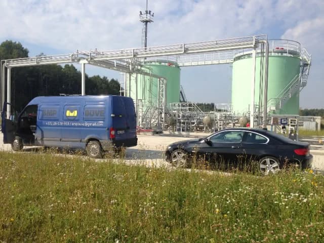 Degvielas rezervuāru būvniecība, Aviācijas bāze Lielvārde - image 4