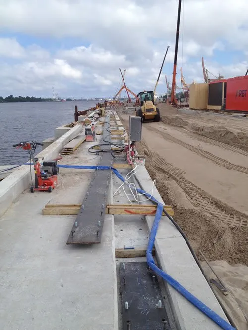 Celtņa sliežu montaža. Rīga Bulk Terminal. Kundziņsala - image 6