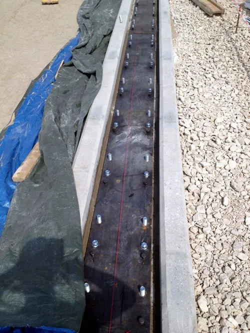 Celtņa sliežu montaža. Rīga Bulk Terminal. Kundziņsala - image 7