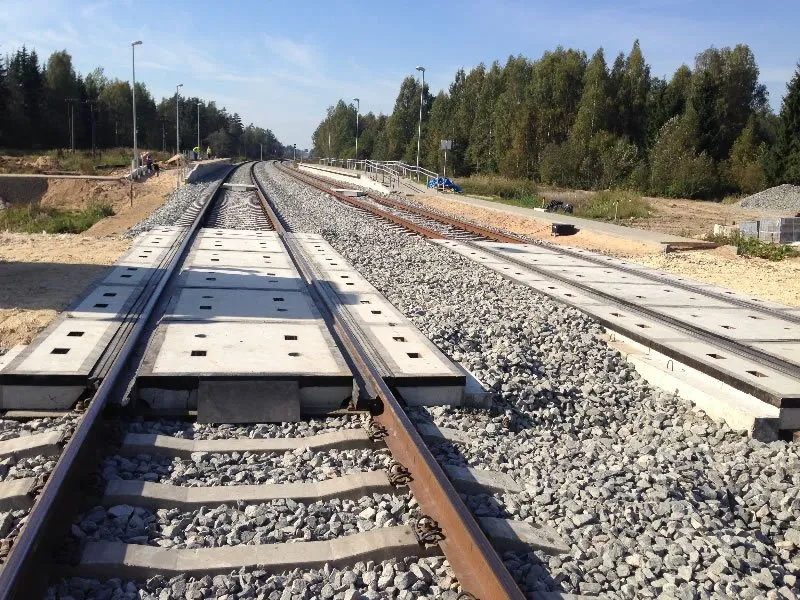 Dzelzceļa stacijas sliežu ceļa izbūve, Alotene - image 2
